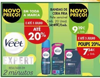 Pingo Doce Depilação veet promoção