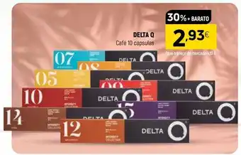 Cápsulas de café delta q
