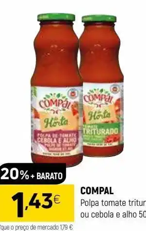 Molho de tomate compal