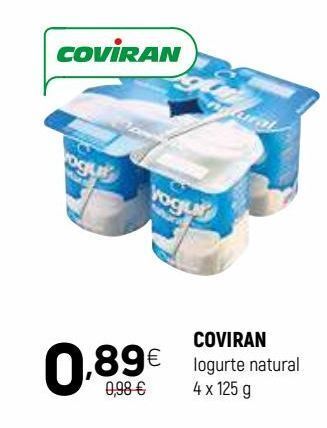 Iogurte natural coviran