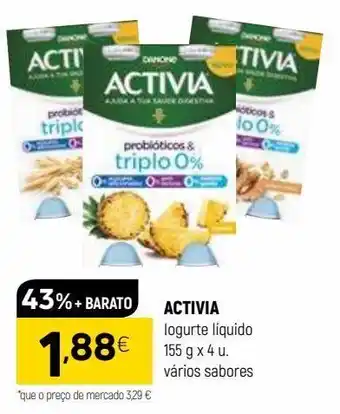 Coviran Iogurte activia promoção