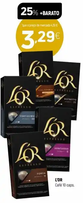 Cápsulas de café l'or
