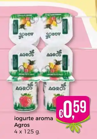 Iogurte Aroma Agros 4x125g