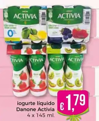 Iugurte Líquido Danone Activia 4x145ml