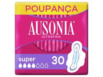 Auchan Pensos higiénicos ausonia promoção