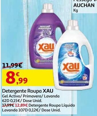 Auchan Detergente roupa xau promoção
