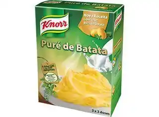 Auchan Pure de batata knorr promoção