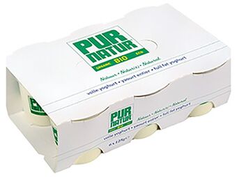 Auchan Iogurte biológico pur natur promoção