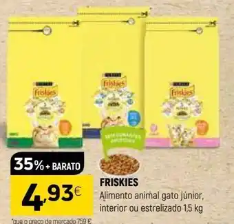 Coviran Ração para gatos friskies promoção