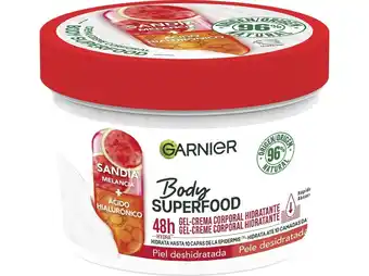 Auchan Creme corpo garnier promoção
