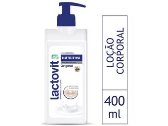 Auchan Loção corporal lactovit promoção