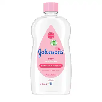 Auchan Oleo de bebe johnson's baby promoção