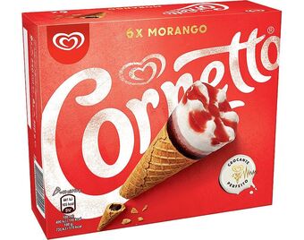 Auchan Gelado multipack cornetto promoção