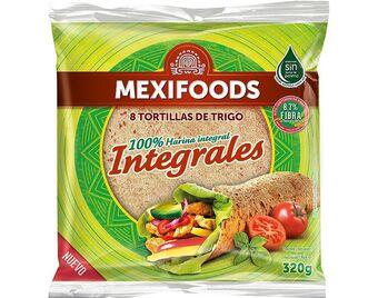 Auchan Tortilha de trigo mexifoods promoção