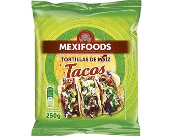 Auchan Tortilhas de milho mexifoods promoção