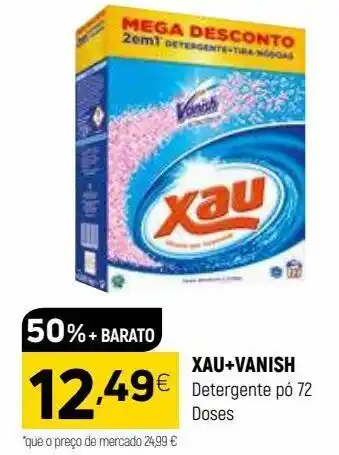 Detergente em pó xau