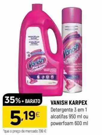 Coviran Detergente vanish promoção