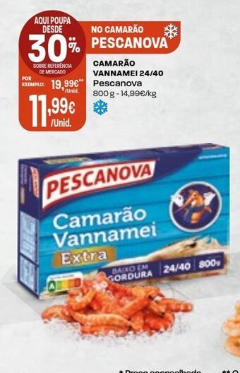 Intermarché Camarão pescanova promoção