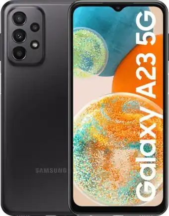 MediaMarkt Smartphone samsung galaxy a23 5g preto - 6.6 64gb 4gb ram promoção