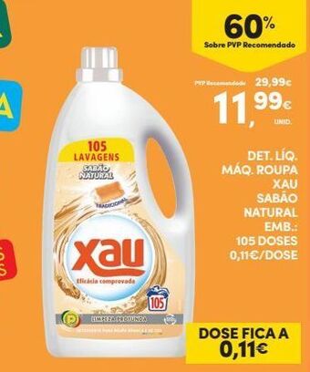 Continente Bom dia Detergente líquido xau promoção