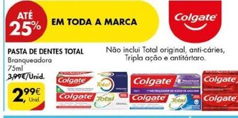Pingo Doce Pasta dos dentes colgate promoção