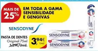 Pingo Doce Pasta dos dentes sensodyne promoção
