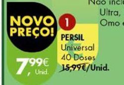 Pingo Doce Detergente persil promoção