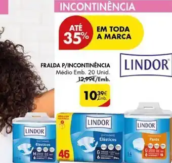 Fraldas lindor