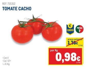 Makro TOMATE CACHO promoção