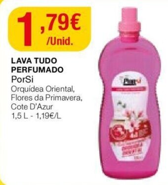 Intermarché Lava Tudo Perfumado PorSi 1,5L promoção
