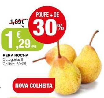 Intermarché Pera Rocha 60/65 promoção