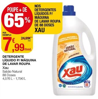 Intermarché Detergente Líquido P/Máquina de Lavar Roupa Xau 88 Doses promoção