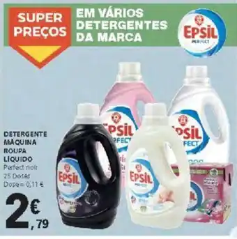 E.Leclerc DETERGENTE MAQUINA ROUPA LIQUIDO Perfect noir 25 Doses promoção