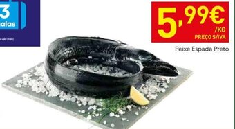 Recheio Peixe Espada Preto promoção