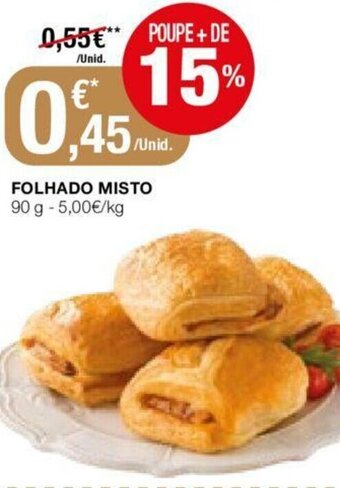 Intermarché Folhado Misto 90g promoção
