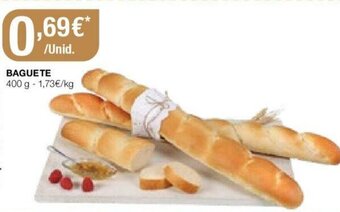 Intermarché Baguete 400g promoção