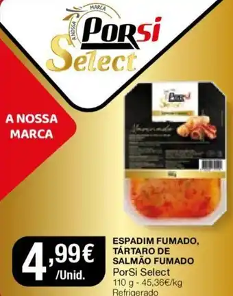 Intermarché Espadim Fumado, Tártaro de Salmão Fumado 110g promoção