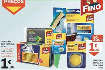 E.Leclerc ESFREGÃO METÁLICO COM PEGA promoção