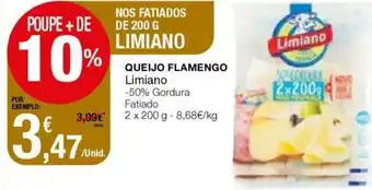 Intermarché Queijo Flamengo Limiano 2x200g promoção
