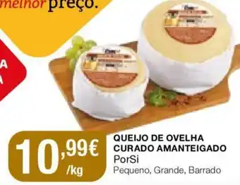 Intermarché Queijo de Ovelha Curado Amanteigado PorSi promoção