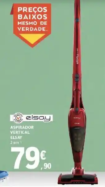 E.Leclerc ASPIRADOR VERTICAL ELSAY 2 em 1 promoção