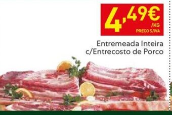 Recheio Entremeada Inteira c/Entrecosto de Porco promoção