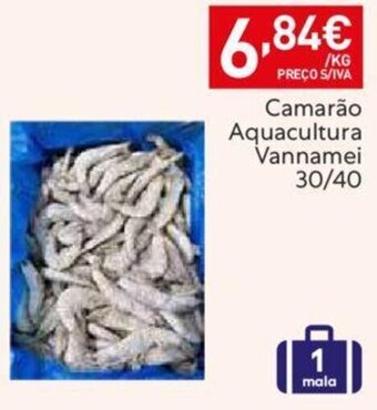 Recheio Camarão Aquacultura Vannamei 30/40 promoção