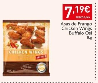 Asas de Frango Chicken Wings Buffalo Osi 1kg
