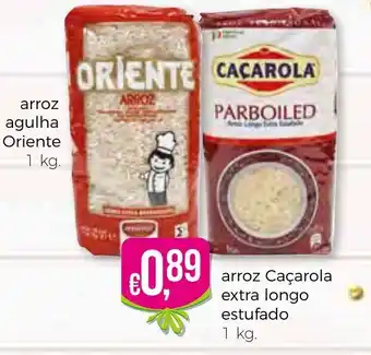 Bolama Arroz Agulha Oriente 1kg/ Arroz Caçarola Extra Longo Estufado 1kg promoção