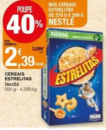 Intermarché Cereais Estrelitas 550g promoção