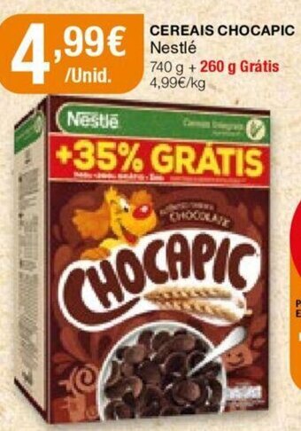 Intermarché Cereais Chocapic Nestlé 740g promoção
