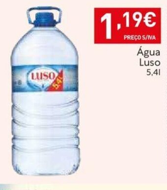 Recheio Água Luso 5,4l promoção