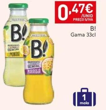 Recheio B! Gama 33cl promoção