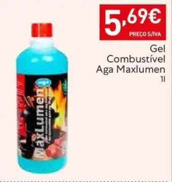 Gel Combustível Aga Maxlumen 1L
